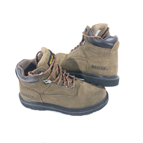 Brazos Shoes - Bravos Work Force Women steel toe, waterproof NWOT